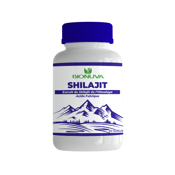 SHILAJIT de l'Himalaya 300 mg - 60 gélules végétales, Santé du cerveau