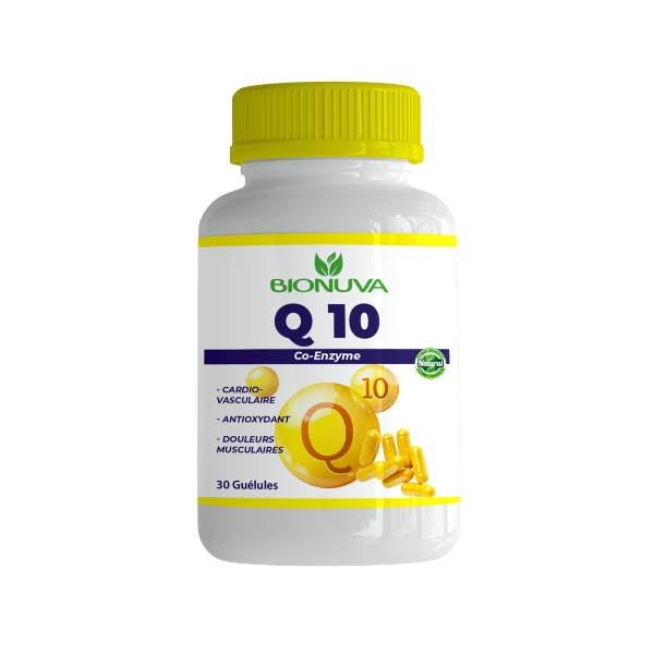 Coenzyme Q10 100 mg, 30 capsules végétariennes [SANTÉ CŒUR + ÉNERGIE]