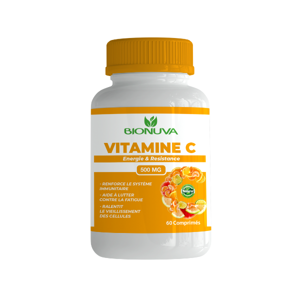 VITAMINE C 100% Pure (60 comprimés 500 mg)