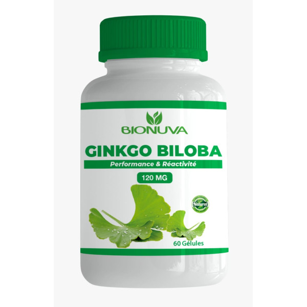 Ginkgo Biloba 120MG, 60 gélules