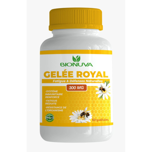 Gelée royale 300MG, 60 gélules