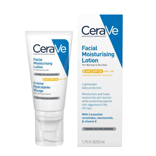 CERAVE CREME HYDRATANTE SPF50 52ML