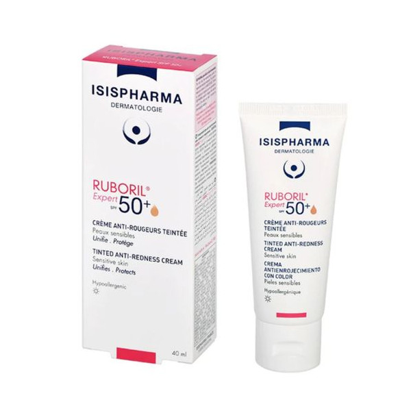 Isis Pharma RUBORIL Expert Crème anti-rougeurs Teintée SPF50+ 40ml