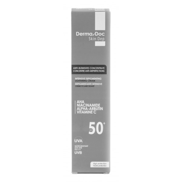 DermaDoc Skin Dep Crème Dépigmentante Intensive Anti-Imperfections Spf50 – 40ml